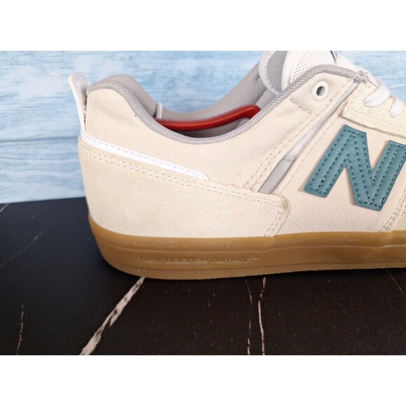 New Balance Numeric 306 Foy Sea Salt Teal Gum Shoes Sz 14 main image 3